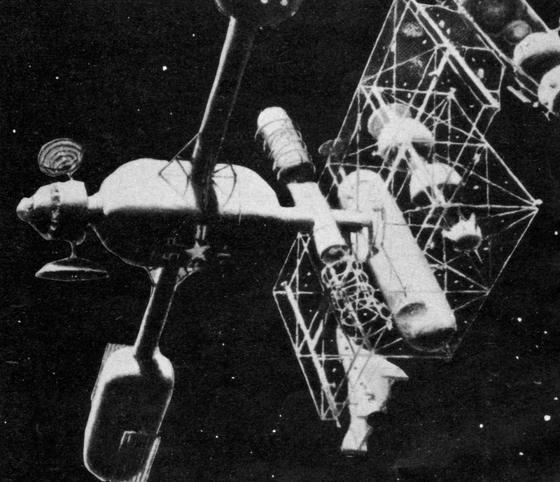 Illustration for article titled Space Taxis, Air Sleds and Skylabs: Retro-Space Concepts From 1961